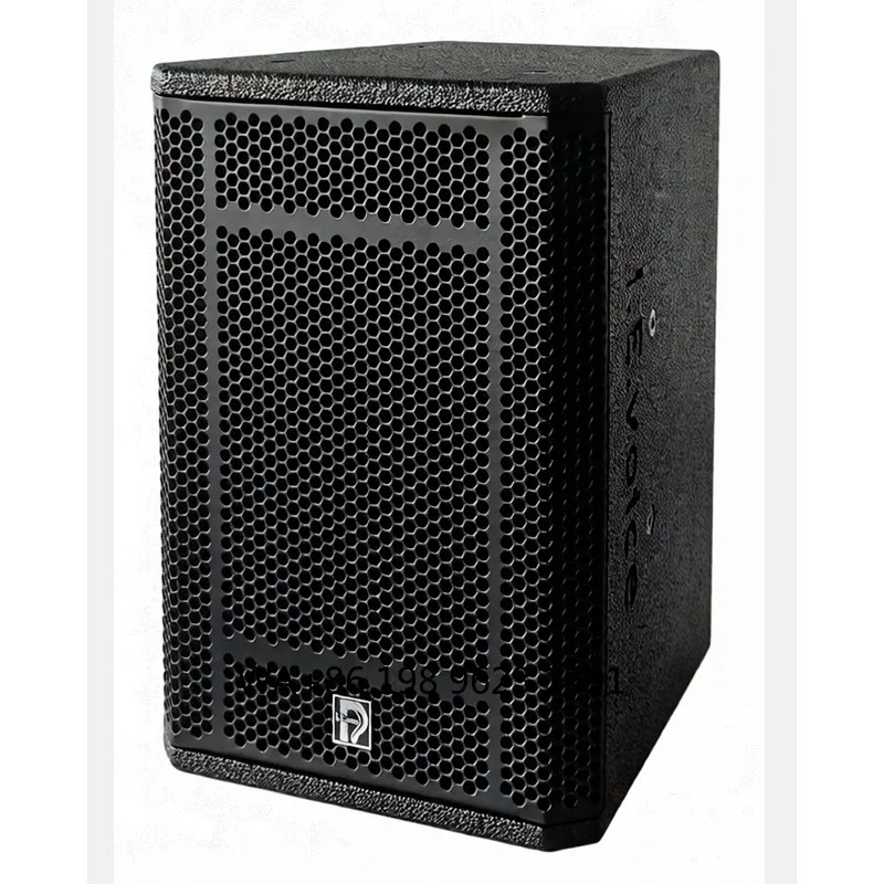 Professional Grade 8 Inch Ferromagnetic Coaxial Speaker 8.0 Ohm Hi-Res Audio Stacked Multi-purpose Stage Audio Device