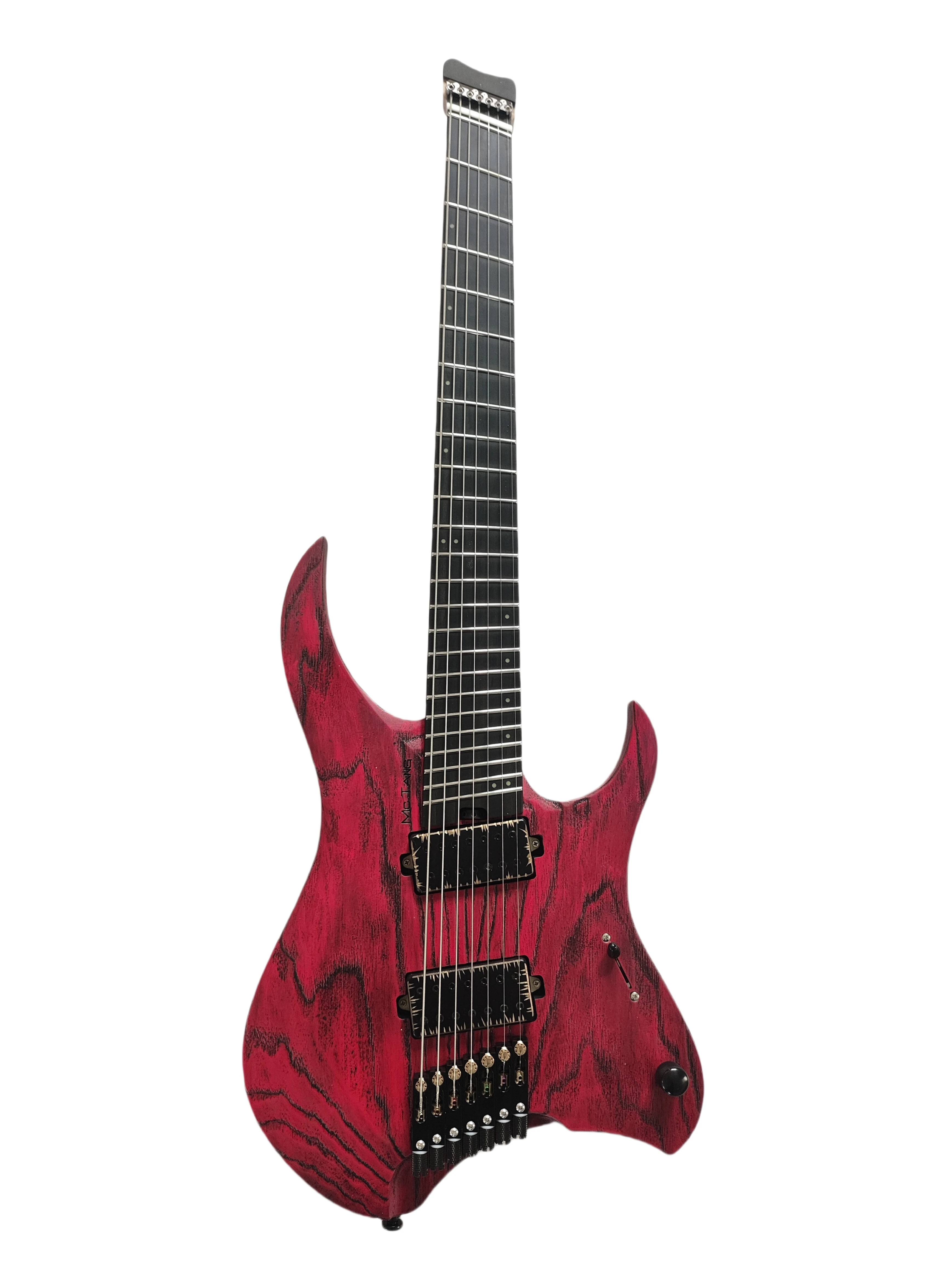 

7 Strings McTang Guitar,Handmade ，sandblasted，vintage