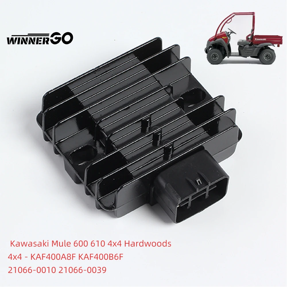 Spannungsregler-Gleichrichter für Kawasaki Mule 600 610 KAF 400 C6F KAF 400 A8F KAF 400B6F 21066-0010 21066-0039 Mule SX – Detail 2