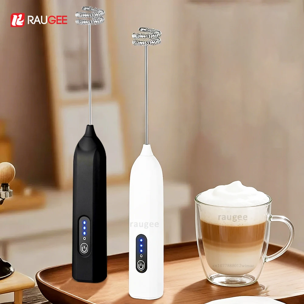 

Wireless Milk Frothers Electric Handheld Blender Mini Coffee Whisk Mixer For Coffee Cappuccino Cream Handheld Stirrer Milk Foam
