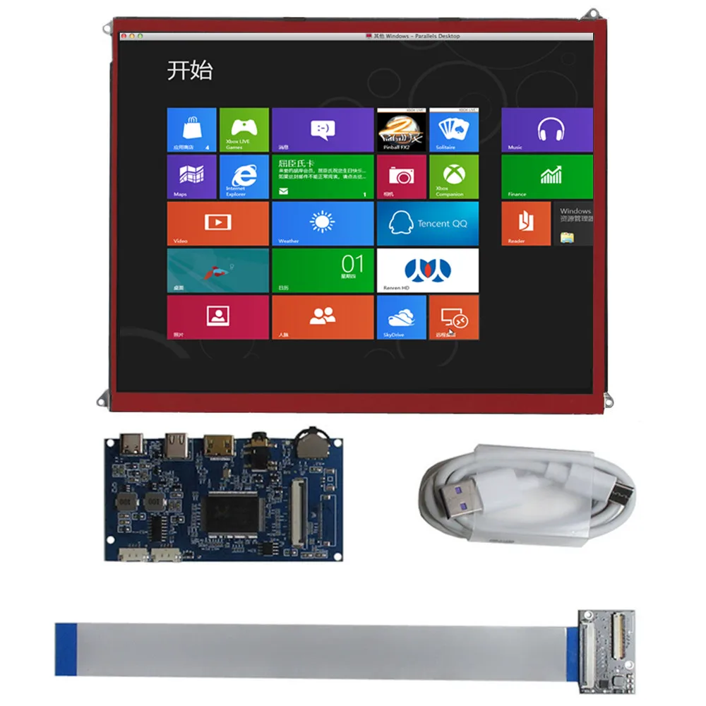 

9,7-дюймовый IPS LCD экран 2048x1536 2K с драйверной платой и HDMI-контроллером для iPad 3 4 LP097QX1-SPA1 LTL097QL01, дисплей для ПК, DIY монитор
