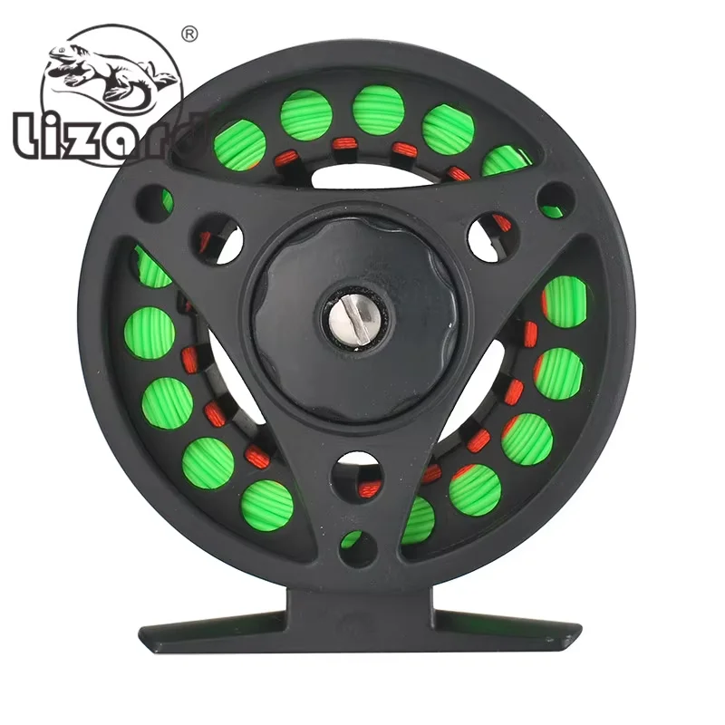 LIZARD All aluminum alloy material fly fishing reel with line or without line 2 sizes available