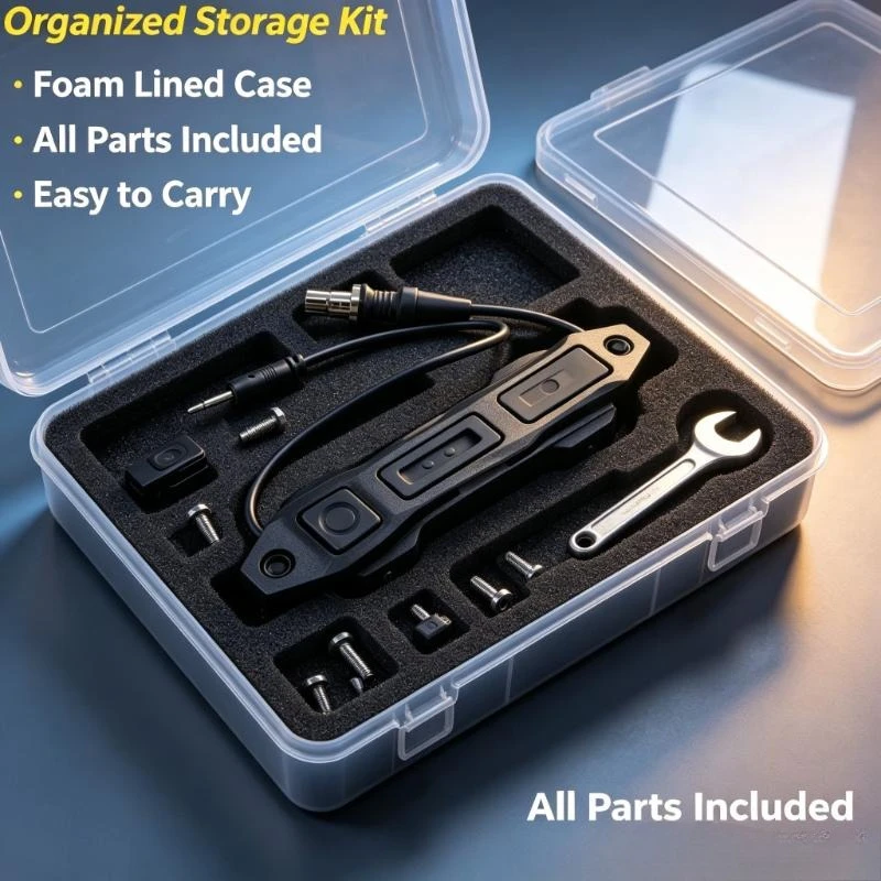 Toy Model Light Upgrade Accessory, Remote Dual Button Pressure Wire Switch Fitted With A Pair Of 2.5mm Audio Plugs