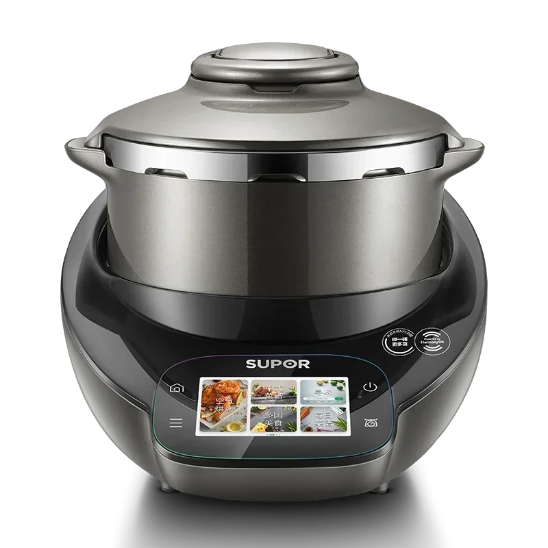 220v supor pequeno c mestre chef máquina inteligente agitar fritar cozinhar robô multi-função aparelho de cozinha automático a