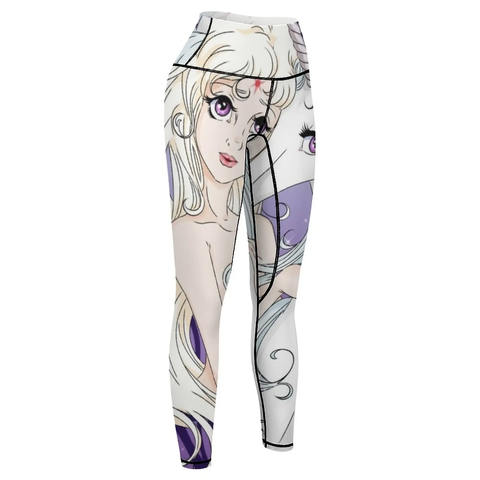 The two versions of the Unicorn Leggings gym wear sports tennis for for fitness Womens Leggings