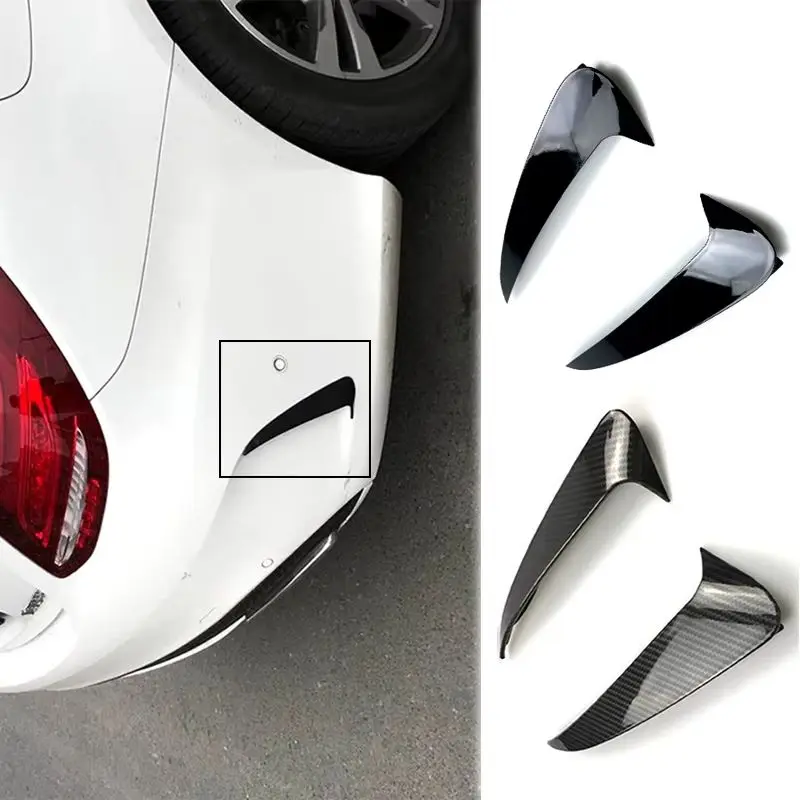 

Rear Bumper Side Canard Fin Air Vent Trim For Mercedes Benz C Class W205 Coupe C205 S205 C200 C300 C250 C180 C220 C400