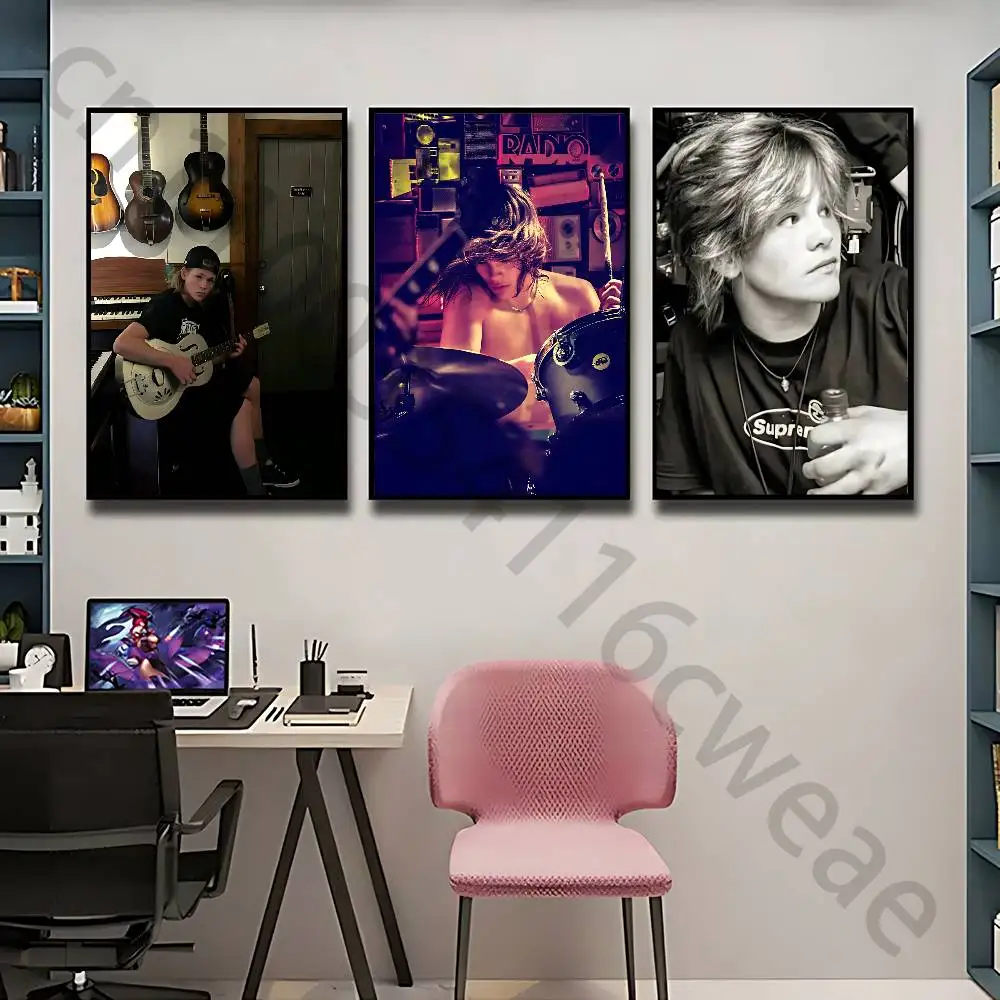 S-Shane Hawkins Poster Self-adhesive Art Waterproof Paper Sticker Coffee House Bar Room Wall Decor