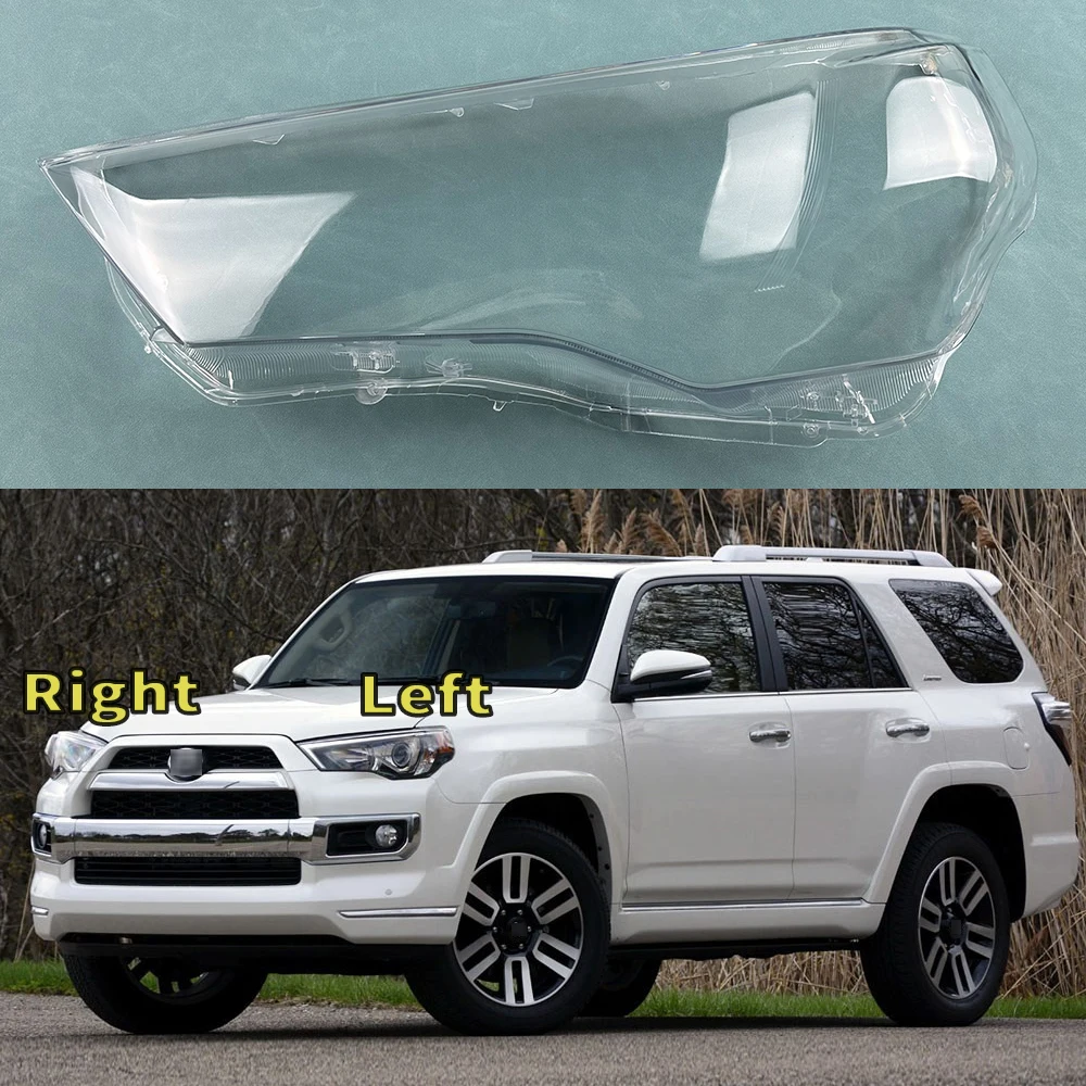 

For Toyota 4Runner 2014-2022 Car Front Headlight Cover Auto Headlamp Lampshade Lampcover Head Lamp light glass Lens Shell Caps