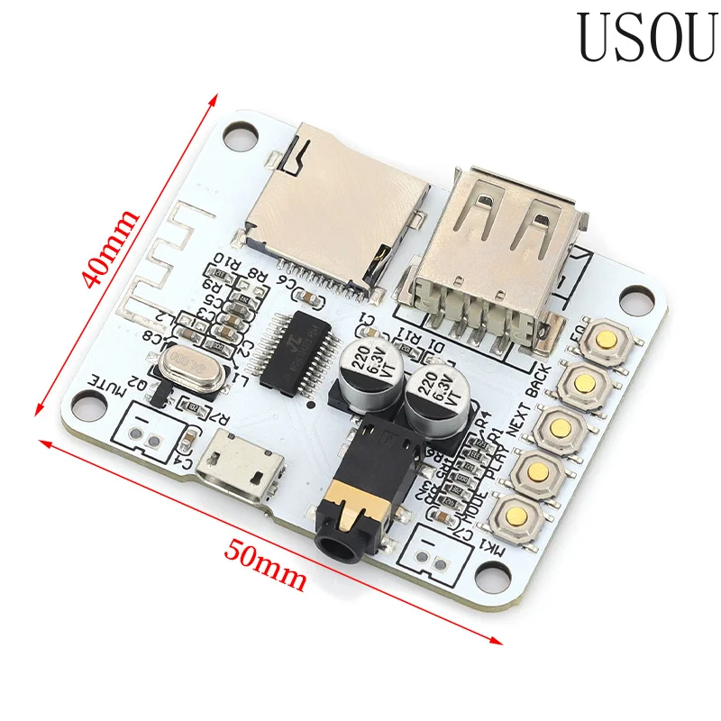 Bluetooth audio receiver module lossless car speaker power amplifier retrofitting wireless Bluetooth 4.1 circuit receiving board