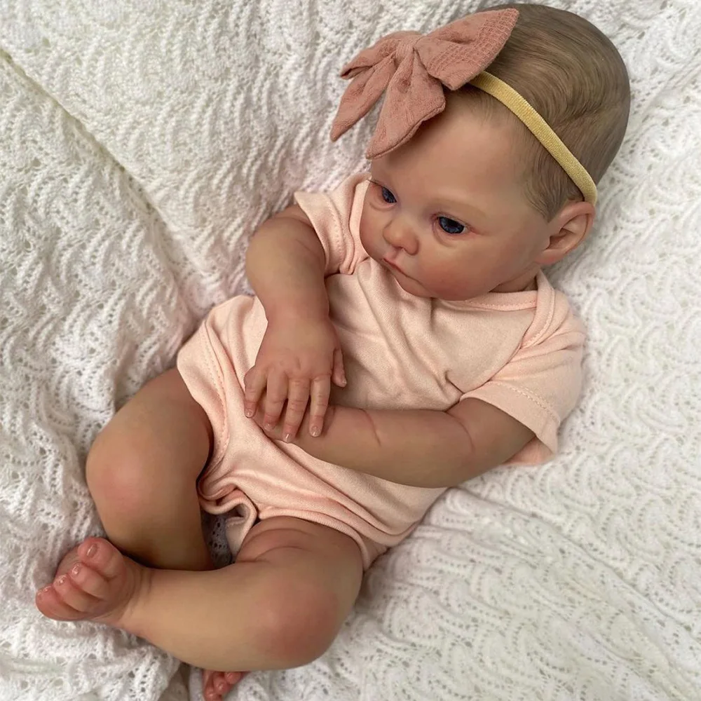 

49cm Reborn doll delicate 3D painted veins