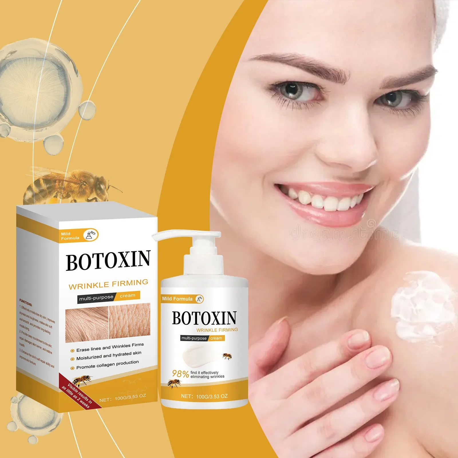 

Firming And Moisturizing Body Cream Dry Skin Moisturizing Daily Massage Care Body 1/2/3pcs