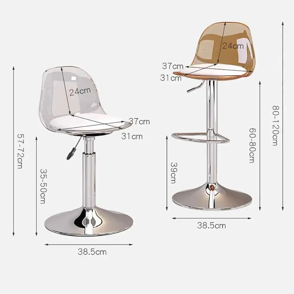 

Adjustable Height Kitchen Bar Chair Comfortable Design Modern Beauty Bar Chair Trendy Living Roomtaburetes De Bar Home Furniture