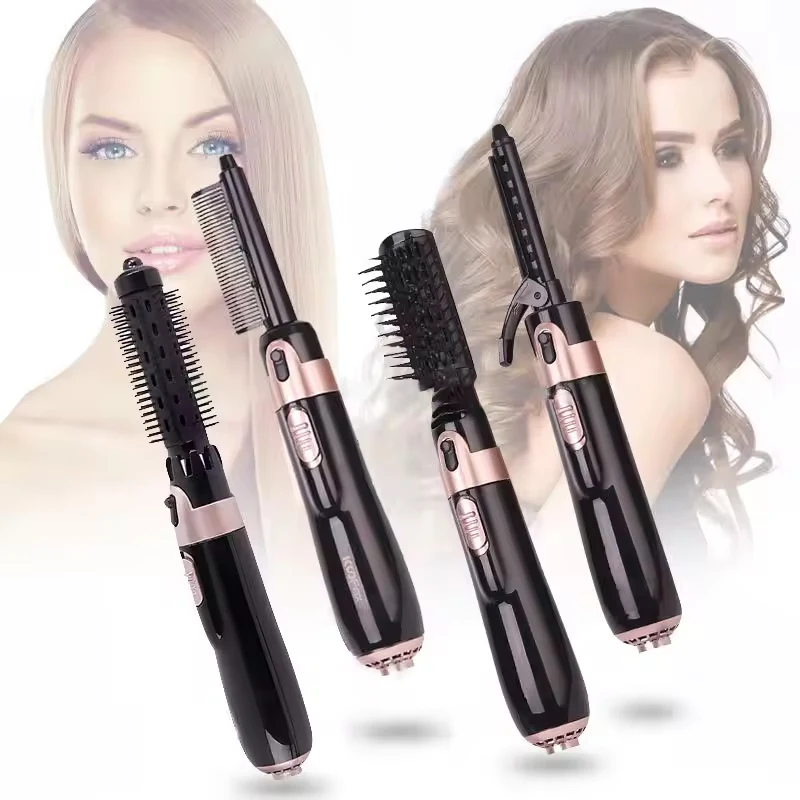 

Portable 4-in-1 Electric Hair Dryer High-Speed AC Professional Hair Curler Straightener Household RV Outdoor Styling Made