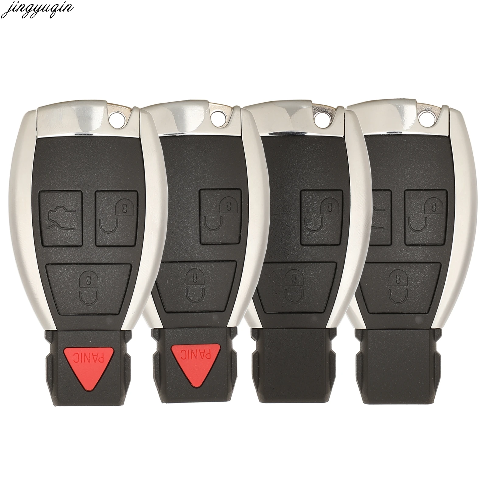 

Jingyuqin Remote Car Key Case Shell Modified For Mercedes Benz B C CL CLK E ML S 1996-2005 2/3/4 Buttons