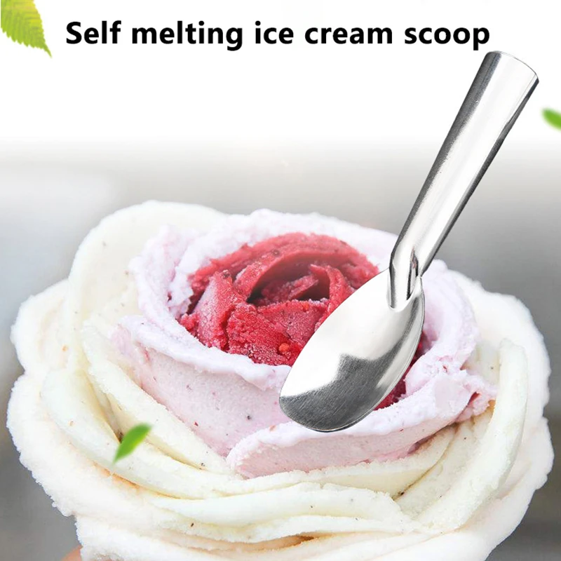 Aluminum Alloy Ice Cream Scoop Ice Cream Scoop Home Hotel Dessert Scoop, Perfect for Scooping and Serving Hard
