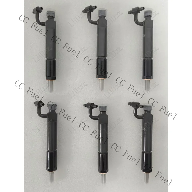 C+ 6 Pcs Fuel Injectors 780321 780329 For DT466 Engine NHM780329