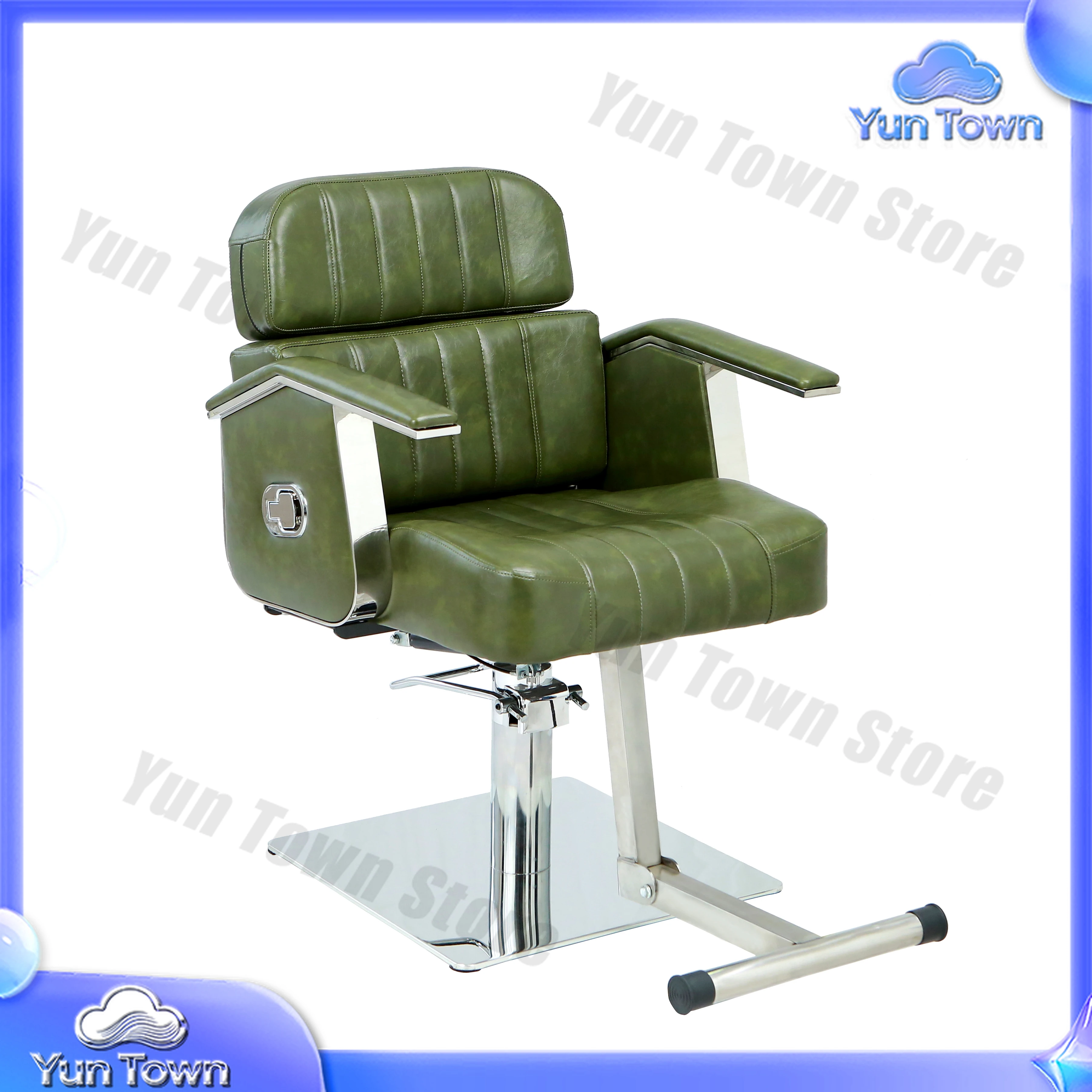 Modern Designer Salon Stylish Styling Chair With Ergonomic Backrest And Lumbar Support