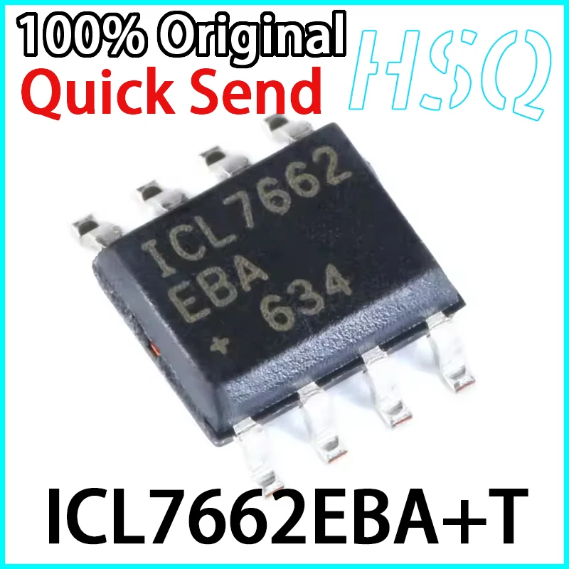 2PCS Original ICL7662EBA+T ICL7662EBA SOP8 Voltage Converter Chip Brand New in Stock