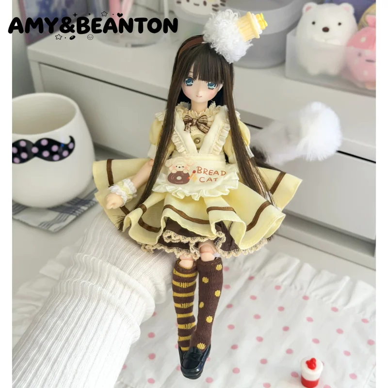 Original Sweet Design Maid Dress Doll Clothes Fit For Azone 1/6 OB22 OB24 Dolls Outfit Replacement Accessories Doll Not Included