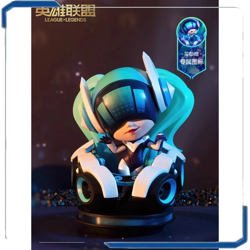 

Original Genuine LOL League of Legends DJ Sona Buvelle String Player Game Anime Character Movable Figure Collection Holiday Gift