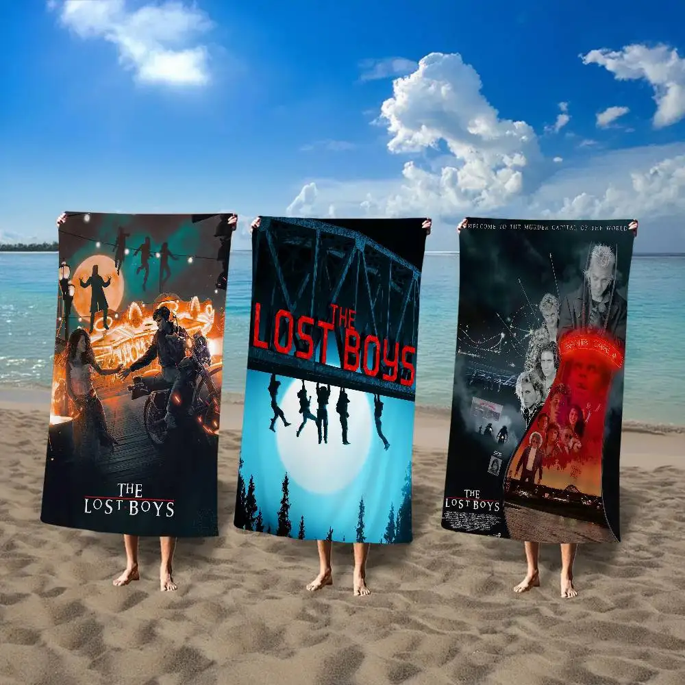 

Одеяло из микрофибры Lost Boys 1987, быстросохнущие пляжные полотенца, супер впитывающее полотенце для бассейна с принтом большого размера, одеяло