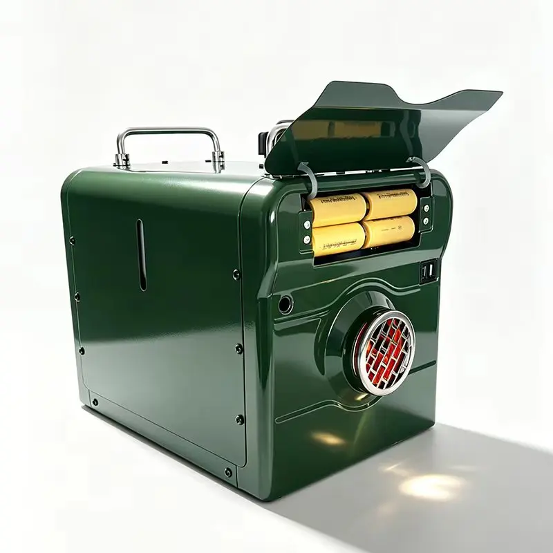 New Parking Heater With Built-in Battery,Supports Mobile Phone Charging, 12V/24V/220V, A Must-have For Home And Outdoor Heating.