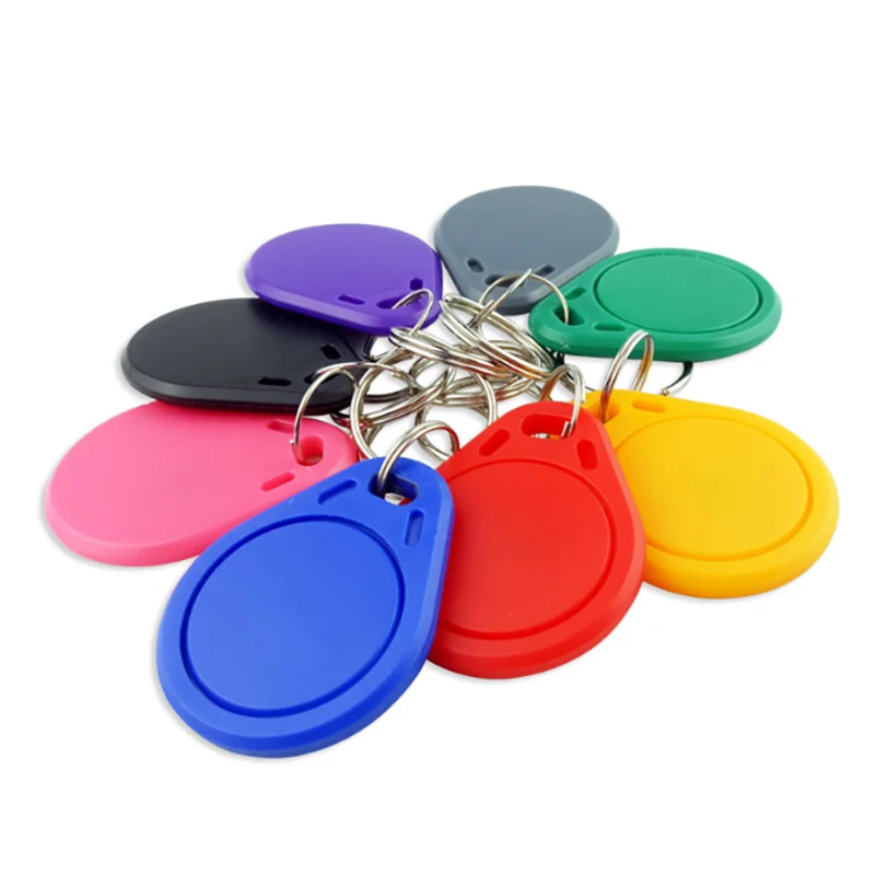 100 Stks/partij 125Khz Tk4100 Em4100 Rfid-Tag Nabijheid Token Keyfobs Rfid Card Key Access Control Alleen Lezen