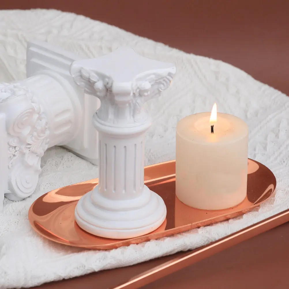 

Подставка для колонны в римском стиле, декоративная, из смолы, резная, в ретро-стиле, классическая, элегантная, для дома, реквизит для фото, настольная