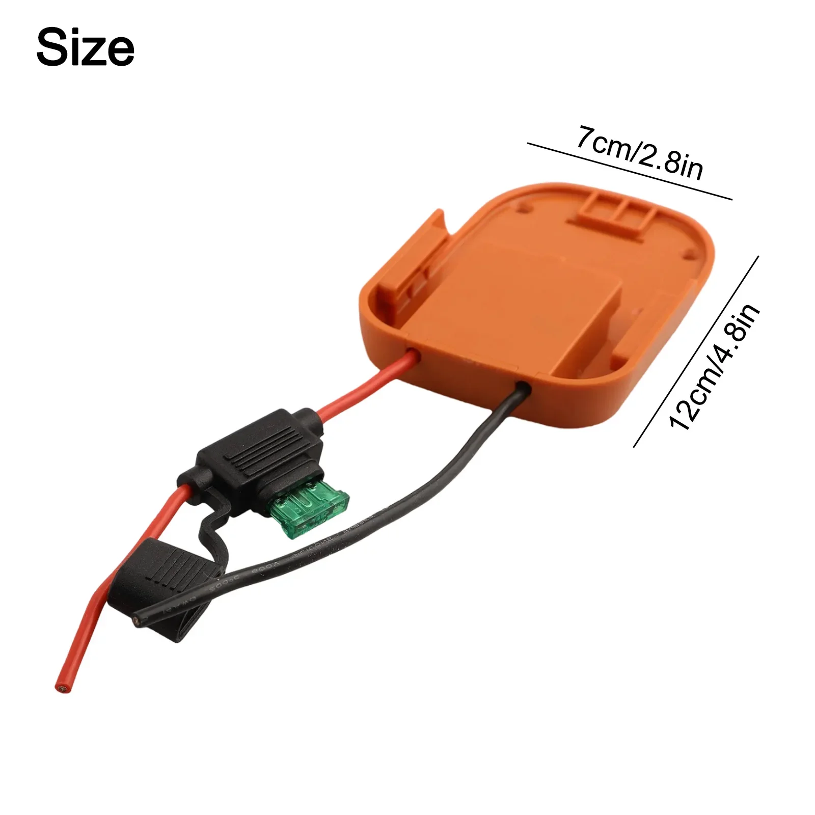 

Battery Replacement Power Connector Fuse Connector Enhanced Safety With 30W Fuse Excellent Compatibility With 18V Batteries