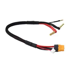 Hot Team 2S XT60 Balance Charging Lead 4mm & 5mm Multi Bullet Plug with packing wire 14AWG 300MM