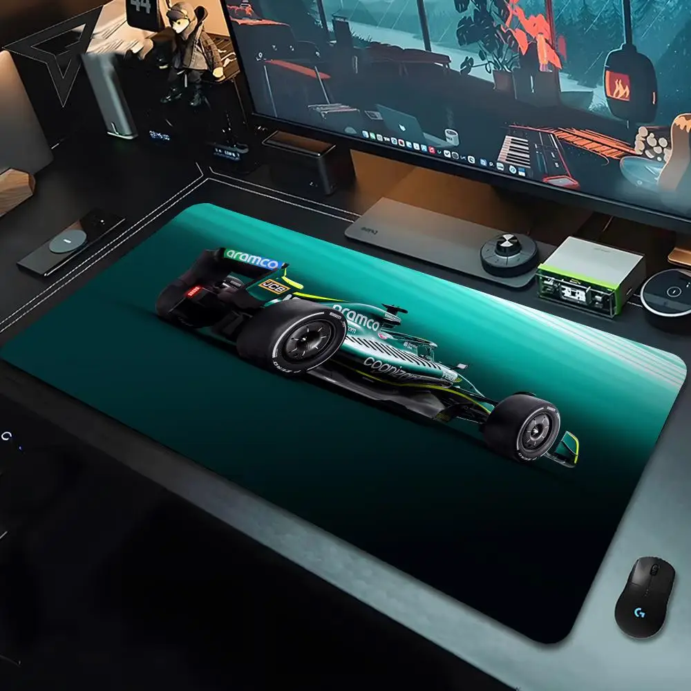 A-Aston M-Martin F1 ماوس الوسادة 80x40 سنتيمتر بأمان XL Lockedge مكتب لكمبيوتر المكتب حصيرة الجدول لوحة المفاتيح لوحة الماوس الكبيرة #6