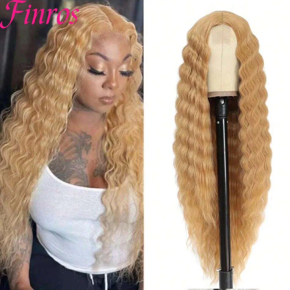 

Парик с глубокими волнами и кружевной передней частью из натуральных волос, плотность 200%, 13x6 13x4, HD кружевной фронтальный парик, окрашенный омбре медово-русый, для женщин