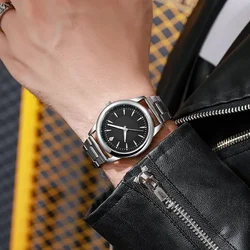 Classic Vintage 2024 Fashion Diamond Couple Watch Women and Men Stainless Steel Silver Mesh Strap Female Quartz Wristwatches