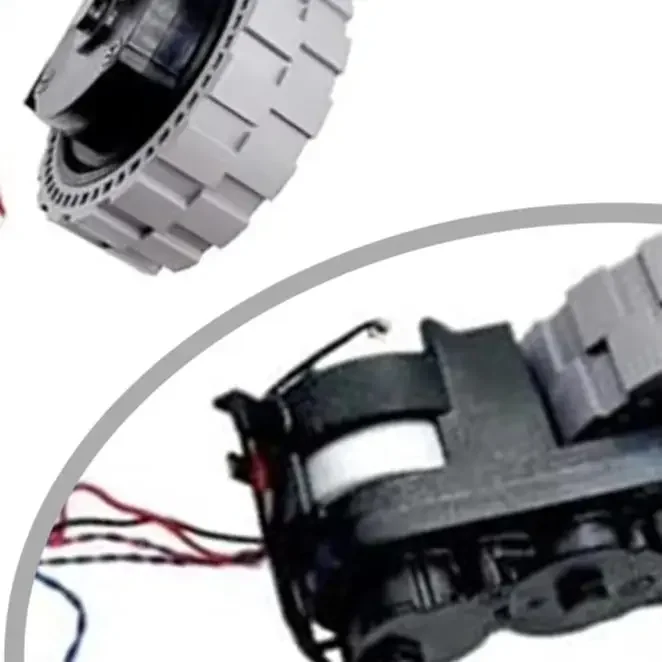 Rueda izquierda y derecha para aspiradora Ecovacs, Deebot, T10/T20/X1/X2, Omni TURBO, piezas de repuesto, accesorios, 1/2 unidad
