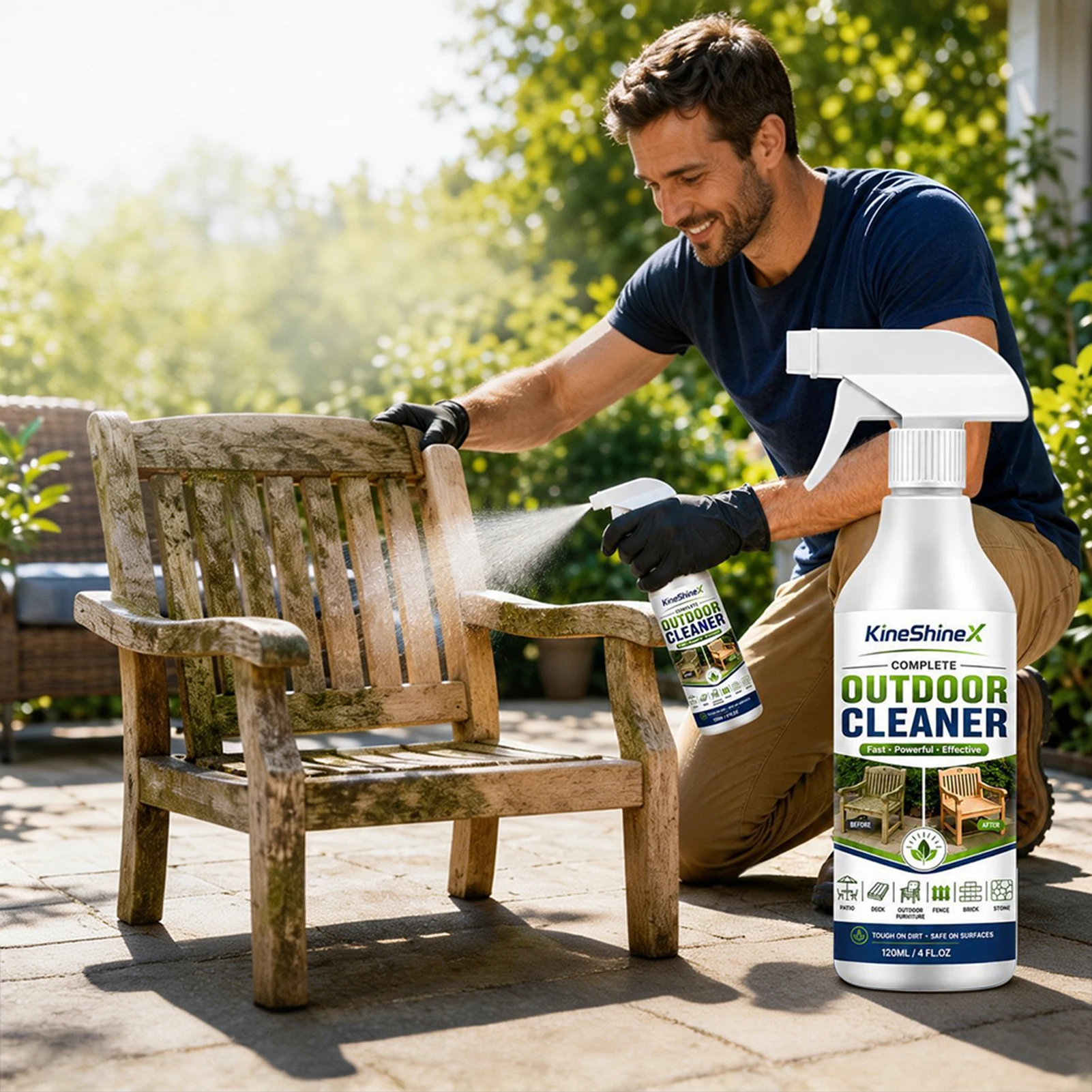 Professional Exterior Surfaces Cleaner Highly Concentrated For Maximum CoveragE Post-winter Exterior Deep Cleaning