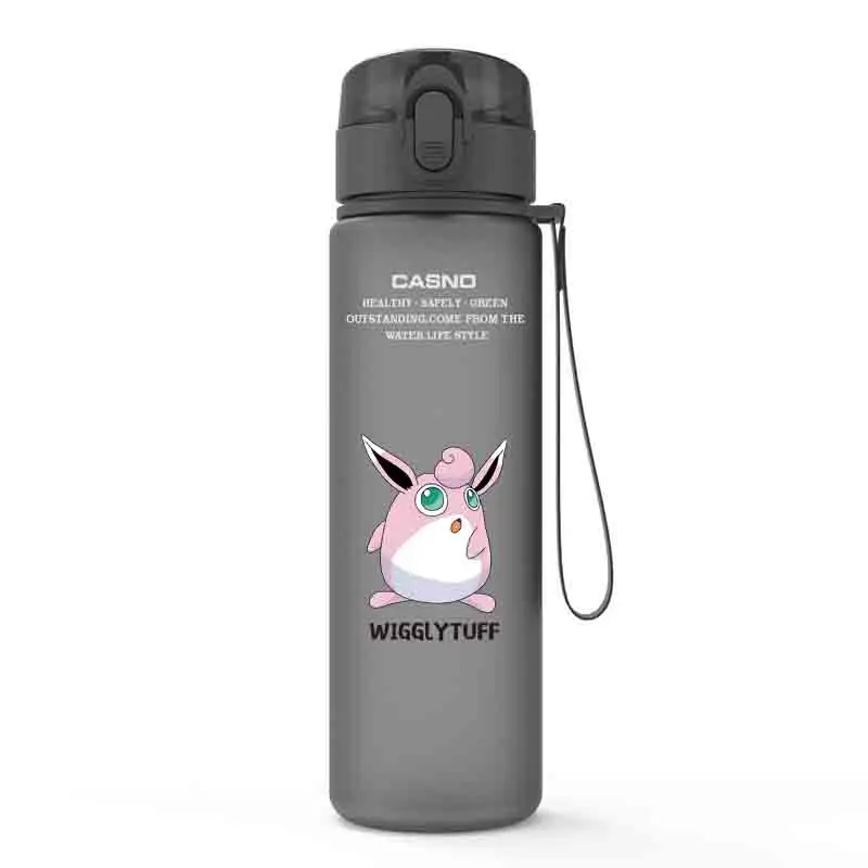 Pokemon Water Cup pikachu Psyduck Clefairy Jigglypuff Wigglytuff Portable Outdoor Sports Large Capacity Anime Water Bottle