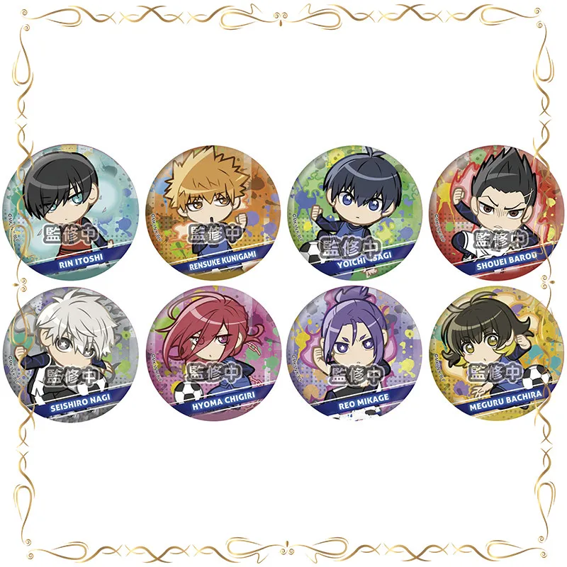 

Bachira Meguru Shiny Badge Emblem Gashapon Desktop Ornament Anime Figures Action Figure Model Toys