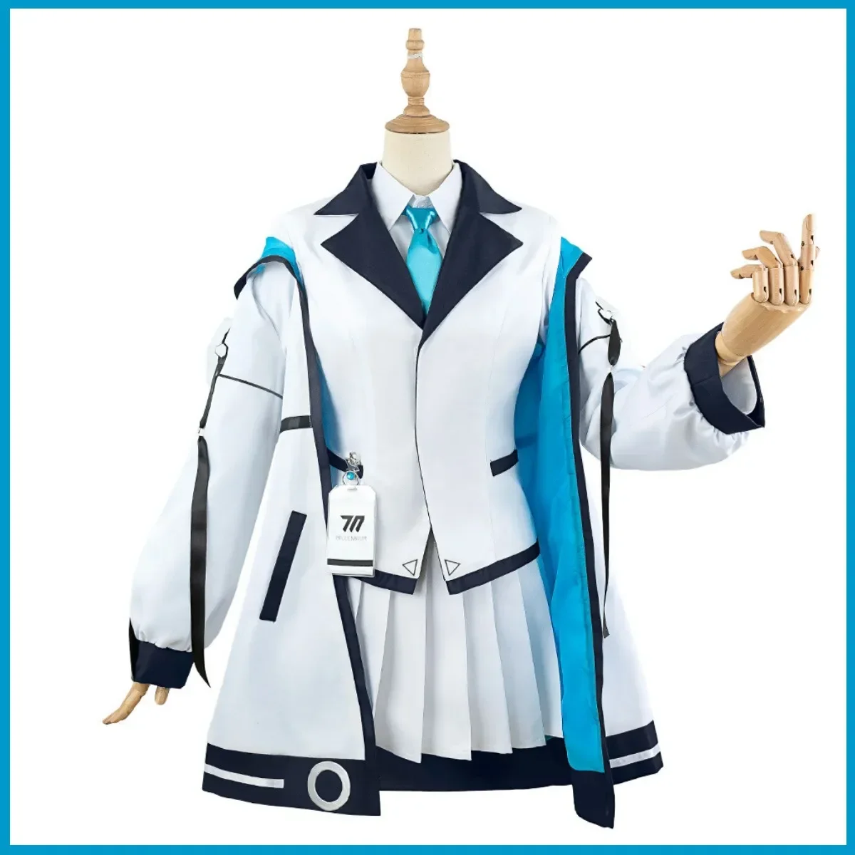 Anime Game Blue Archive Ushio Noa Cosplay Costume Wig JK Uniform Skirt Hooded Coat Adult Woman Sexy Kawaii Carnival Suit