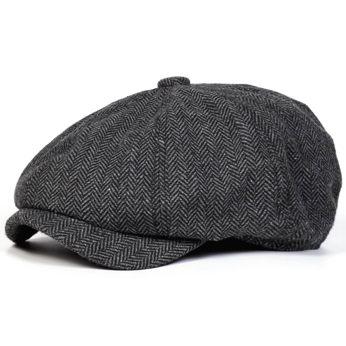 Unisex Retro Herringbone Newsboy Caps Men British Painters Hats Spring and Autumn Berets Hip Hop Berets