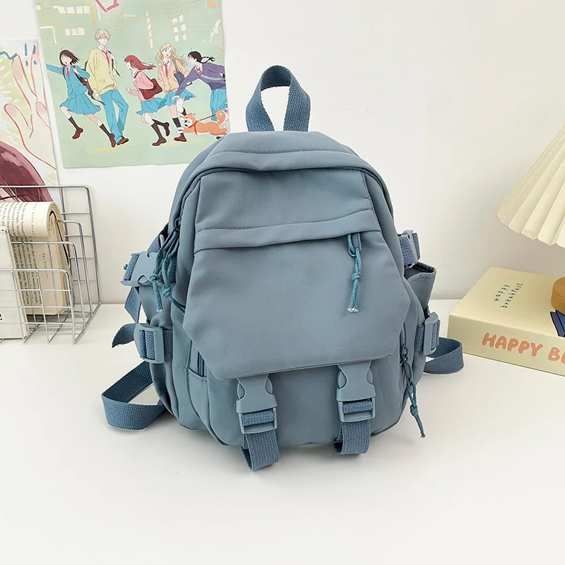 Fashion Kawaii Mini Backpack Women Shoulder Bag for Teenage Girls Multi-Function Small Bagpack Ladies Travle School Backpacks