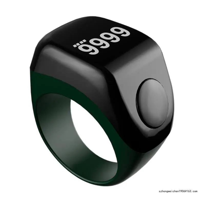 Intelligent Electronic Finger Rings Counter With Heart Rate And Blood Monitoring For Religious Ceremonies Prayer