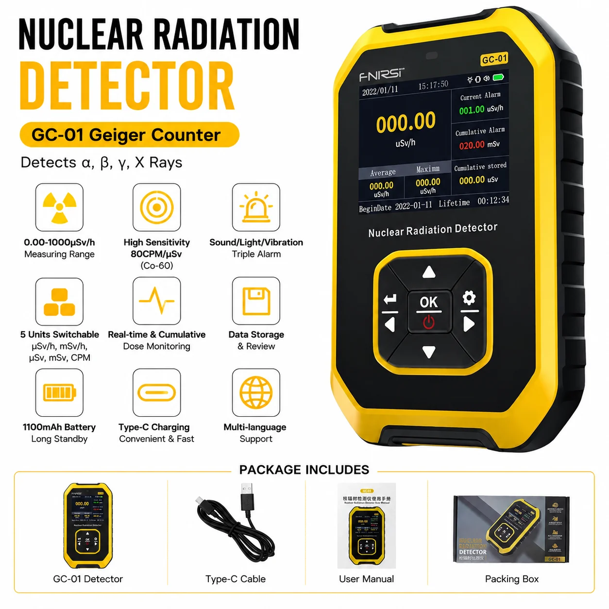 rilevatore-di-radiazioni-nucleari-fnirsi-contatore-geiger-dosimetro-β-γ-x-ray-000-1000μsv-h-3-allarmi-per-ispezione-domestica-alimenti-marmo-certificato-ce