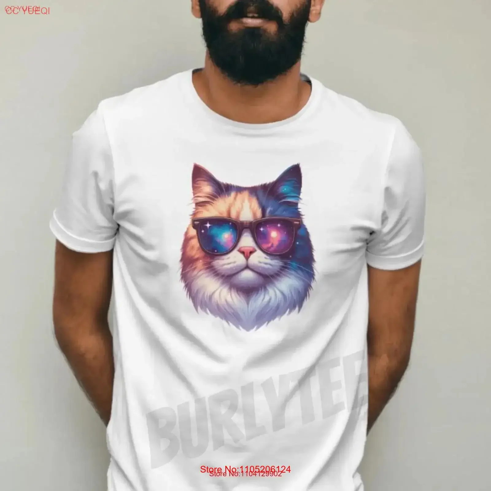 Space Cat T Shirt C… - image