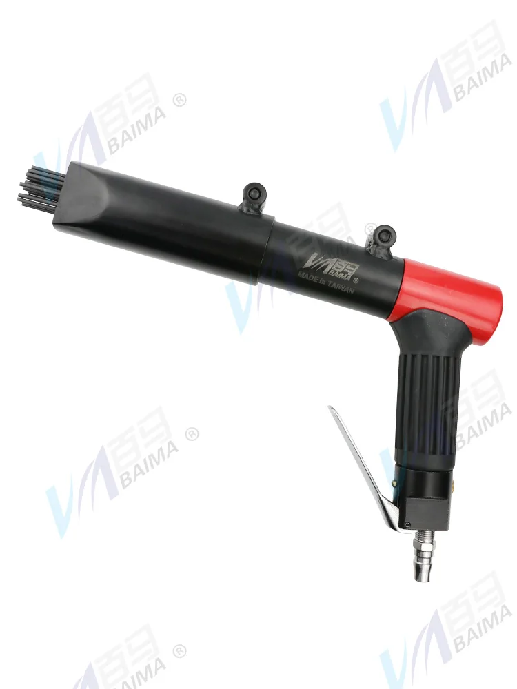 BM-T05 pneumatic gun type rust remover air shovel 3mm needle type rust remover lacquerware 19 needle rust remover gun