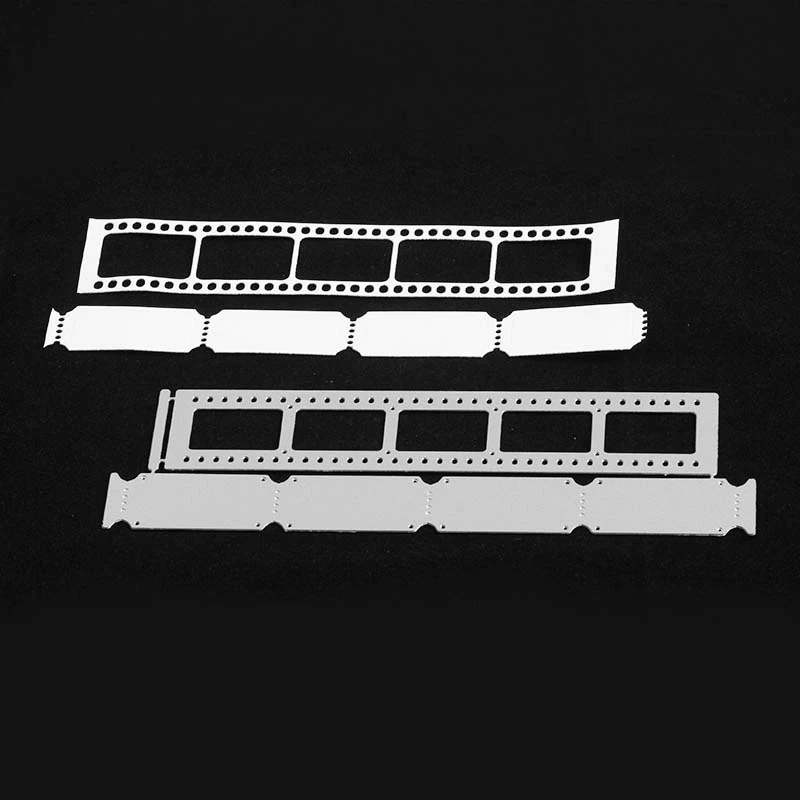 New Film Strip Metal Cutting Dies Rectangle Die Cuts for Scrapbooking DIY Photo Album Card Making Decorative Stencil