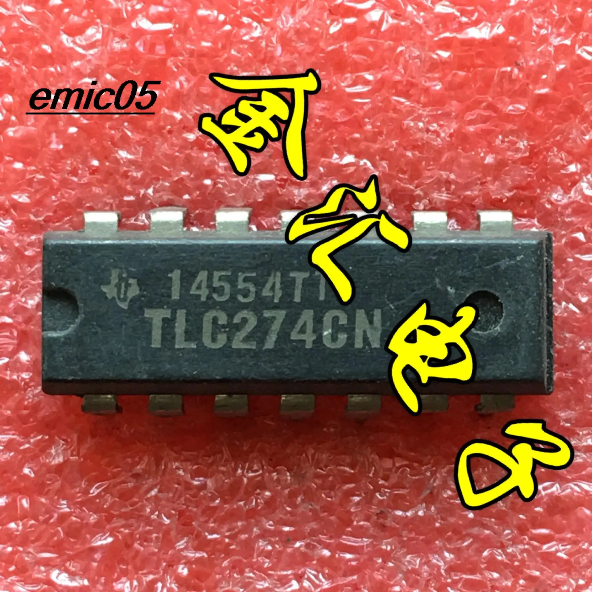 

10 шт., Оригинальные запасные части TLC274CN 14 IC