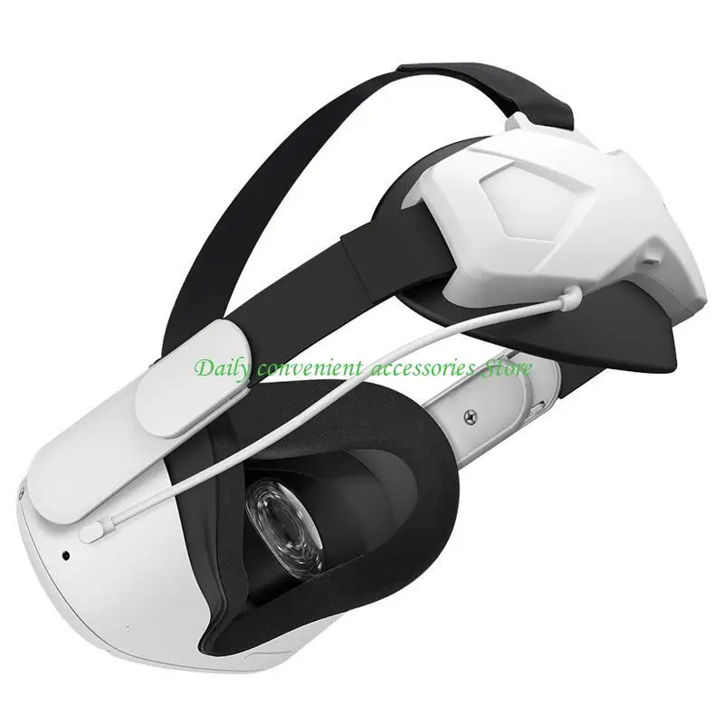 97QB قابلة للتعديل لوسادة وسادة الرأس الاستبدال حزام الرأس لـ Oculus Quest 2