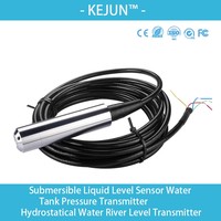 Hydrostatic Level Sensor For Tank 3m 5m Range Submersible Water Level Sensor 4-20mA 0-5V rs485 output