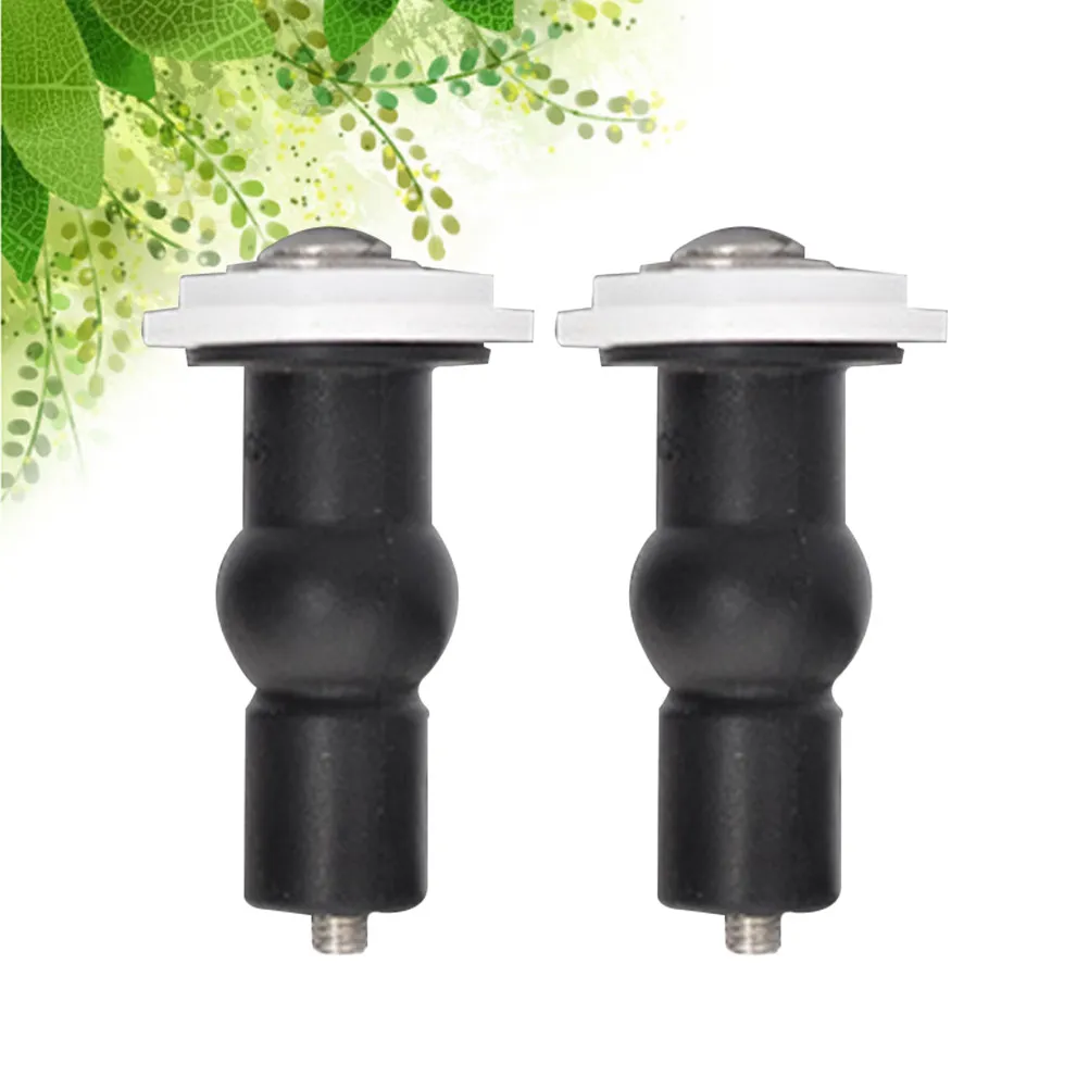 

2pcs Seat Cover Bolts Insert Expansion Screws For Universal Toilet Lid Durable Plastic Fixing Hardware Easy Install Downlock