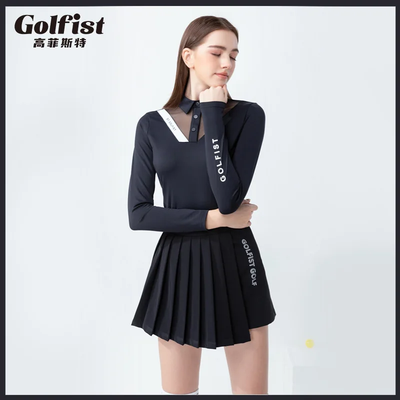 Spring Summer Golf Women's Shorts Skirts Pleated Skirts High Quality Golf Clothing   High Waisted Shorts Free Shipping